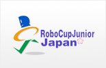ロゴ：ロボカップジュニアジャパン